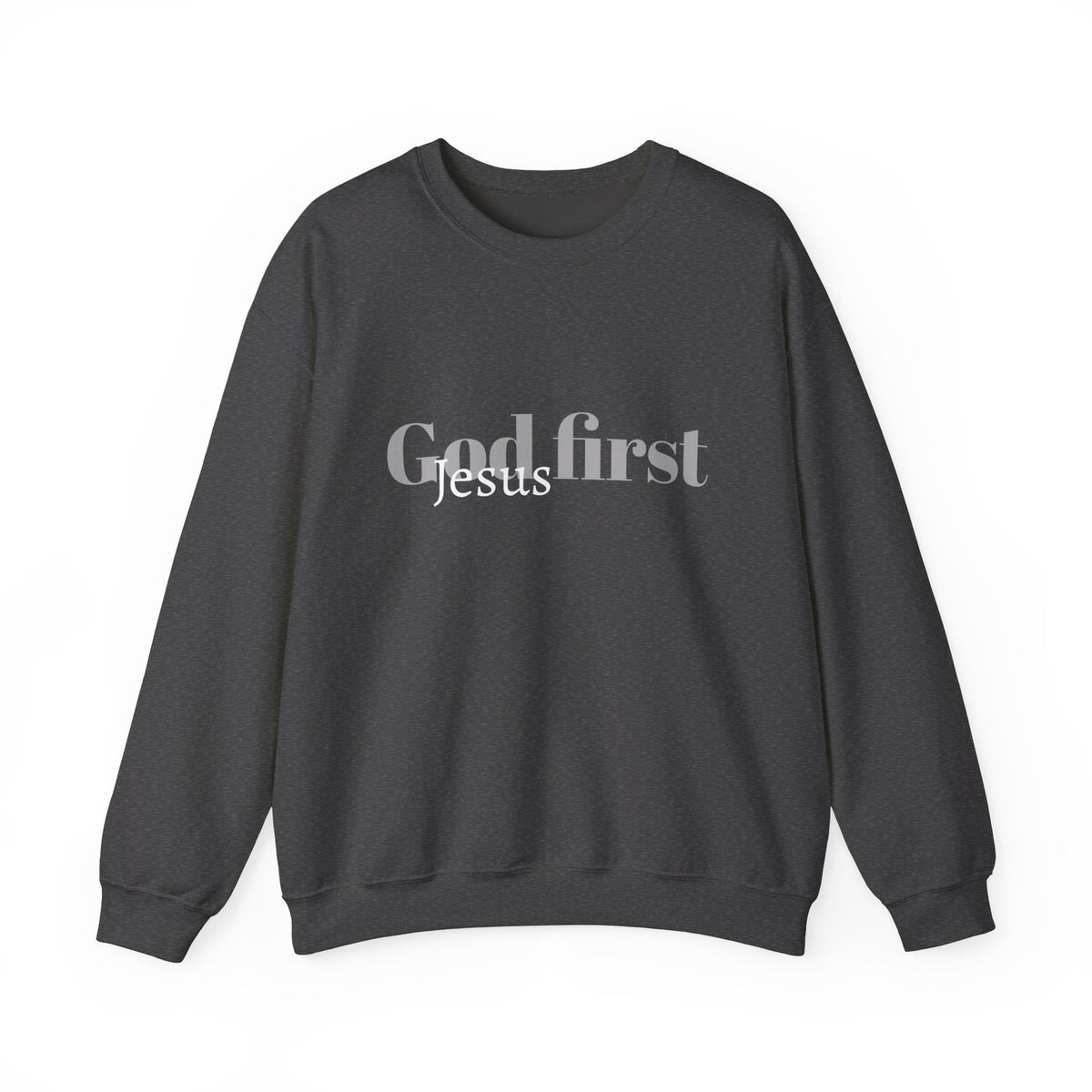 God First – Christliches Sweatshirt